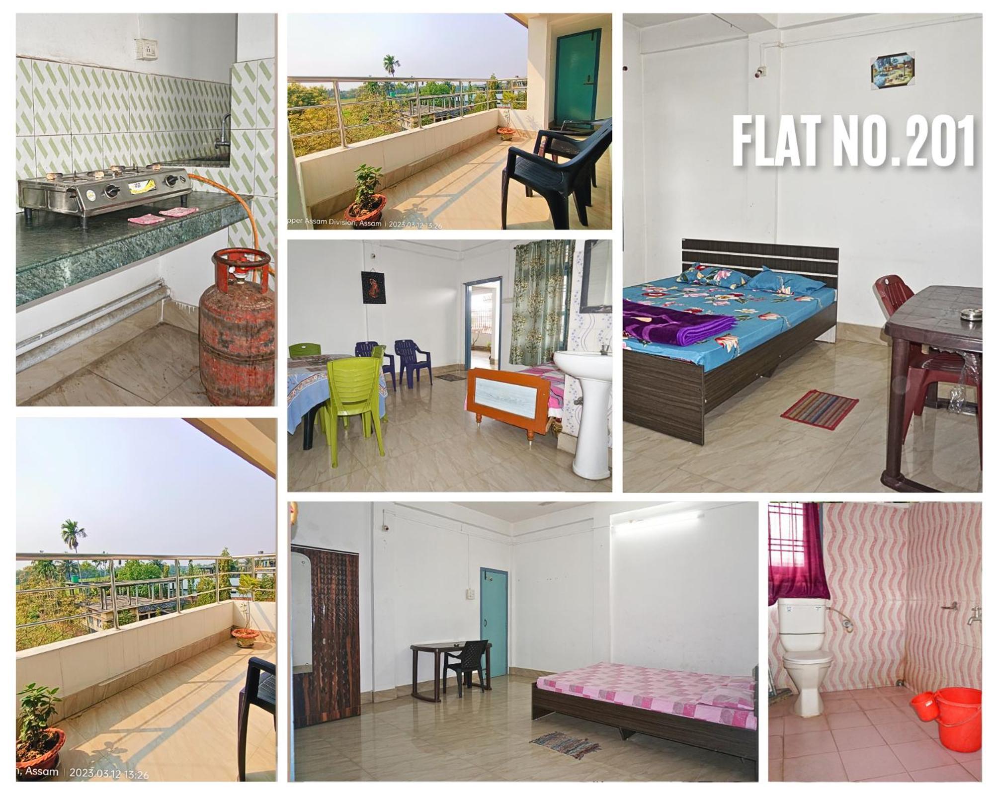 Taj Residency Holiday Homestay -Entire 1Bhk & 2Bhk Private Apartments -Call 767Ooo54Oo Jorhāt Exterior foto